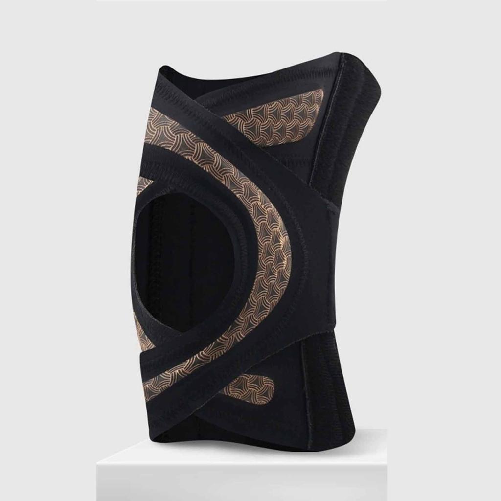 Thin Sports Knee Pads – Cross-Binding Compression Sleeve for Meniscus Support, Running Patella Stabilizer Knee