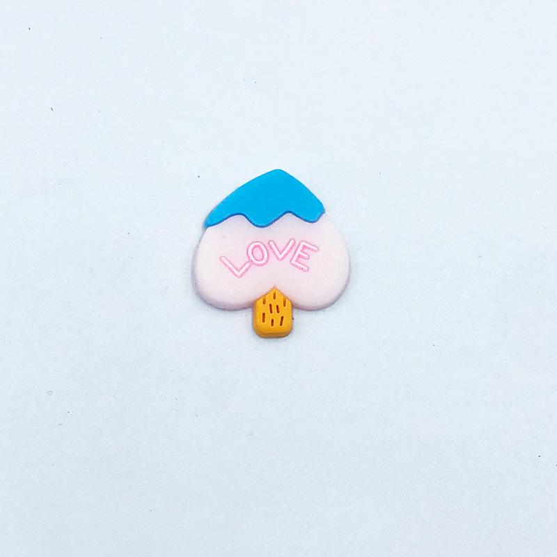 Cartoon Ice Cream Keychain, Phone Case, Hair and Shoe Accessories, DIY Buckles, and Storage Box