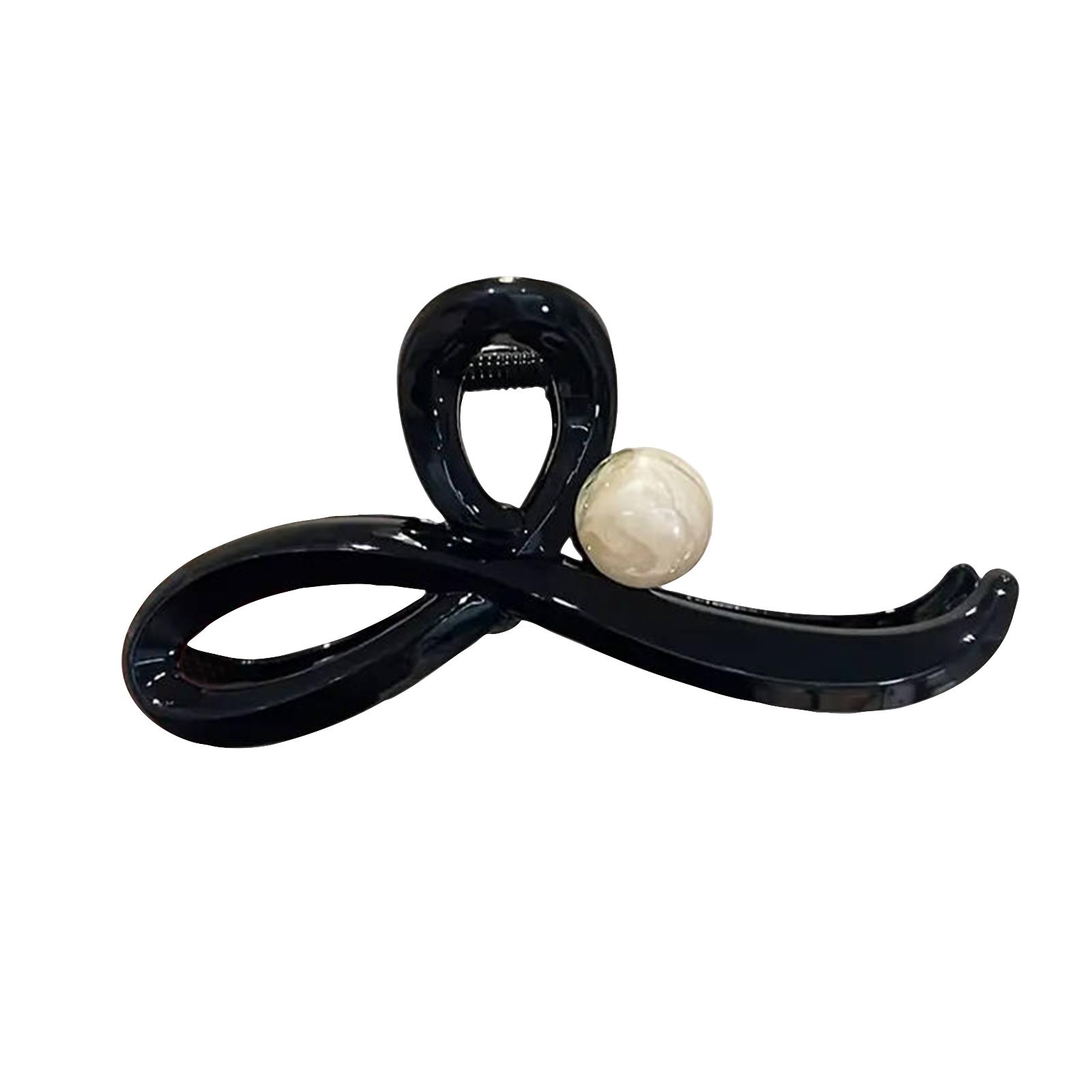 

Акрил для женщин, Большой объем волос, Множественный, Высококлассный вид, Заколка-украшение для волос на затылке. One Size чёрный