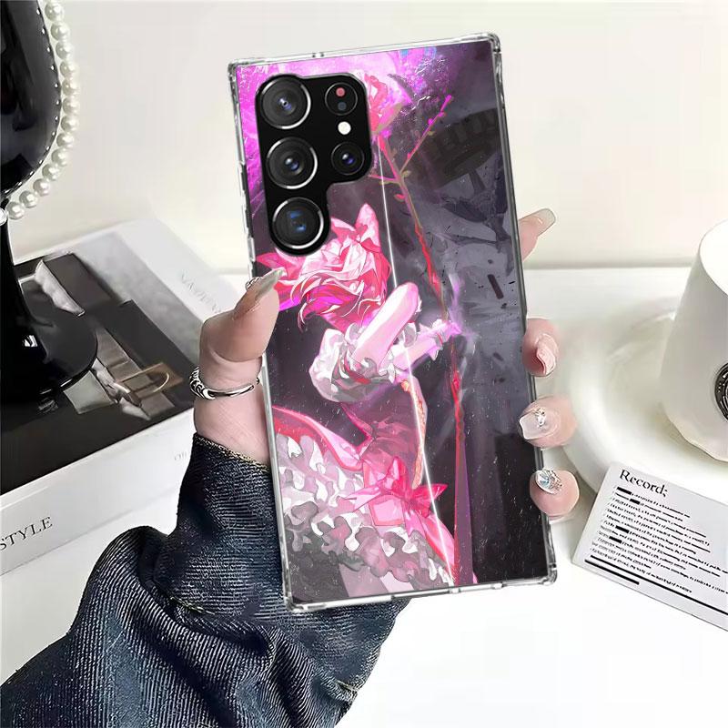 Madoka Magica Anime Soft Phone Case For Samsung Galaxy S22 S23 S24 S25 Edge S26 Ultra S20 FE S21 Plus + Fundas Coque Galaxy S20