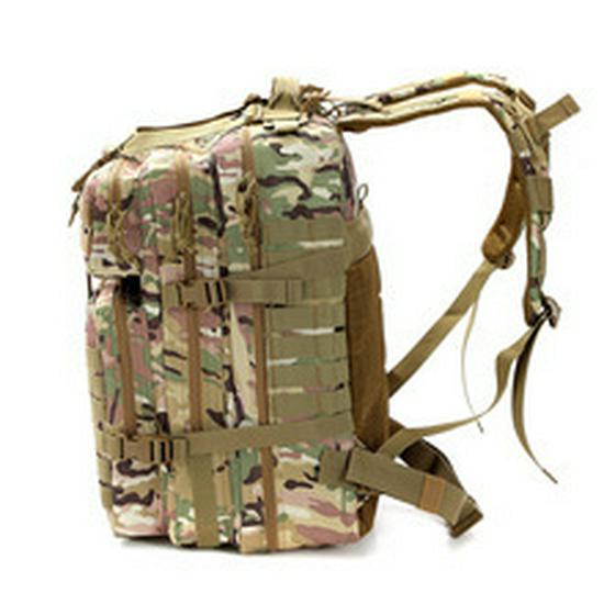 Multifunctional Outdoor Tactical Backpack - Camouflage Hiking & Mountaineering Bag