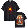 Game Dark Souls Church of The Sun Graphic T-shirt Men Women Fashion Gothic Rock T-shirts Men's Casual Vintage T Shirt