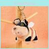 Honeybee Dog Plush Keychain Cute Cartoon Animal Toy For Girls Gift