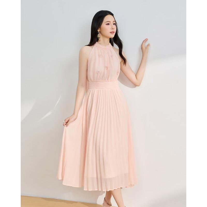 IEF Elegant Woven Sleeveless Mid-Length Dress