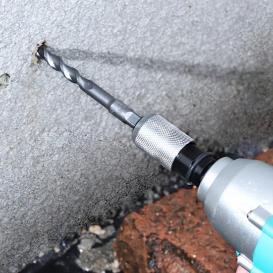 Elektrohammer-Adapter Schlagbohrer-Bit-Set 0,24-0,47 Zoll Hochbelastbarer legierter Stahl Schnellwechsel-Konverter