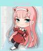 Ditf Darling In The Franxx Chaveiro Zero Two 002 Chaveiro de Acrílico Qualidade Premium Presente Para Amantes de Anime