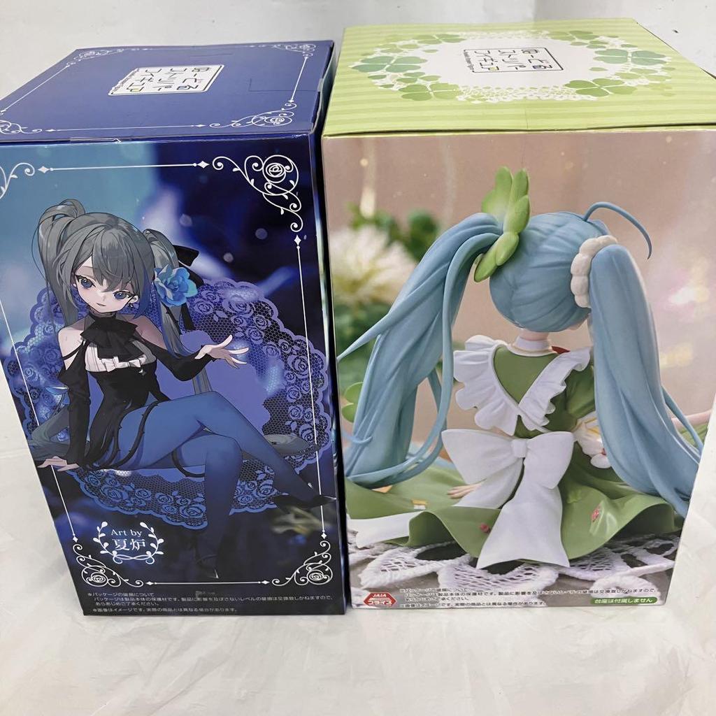 [USED] HF7988 Hatsune Miku Noodle Stopper Figures (2 pieces)