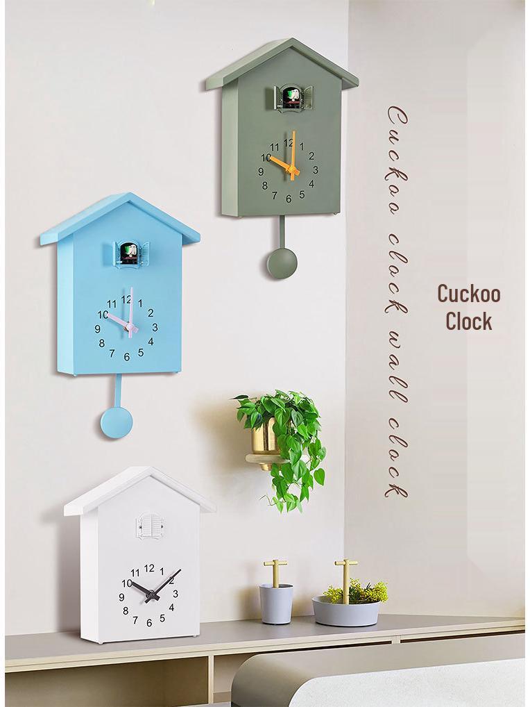 Yida Time Nordic Cuckoo Wall Clock T60 - Bird Hourly Chime