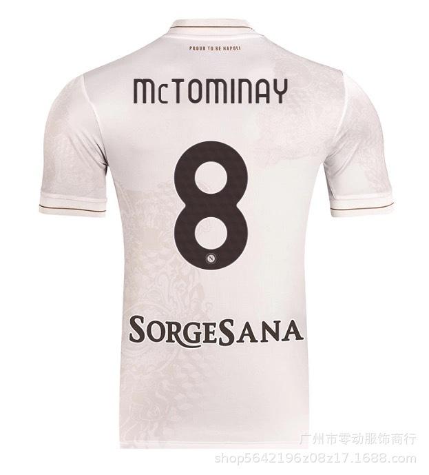 24-27 Serie A Maglia Napoli N.. 11 De Bruyne, Luca AC5 Kudwinter maglia da calcio