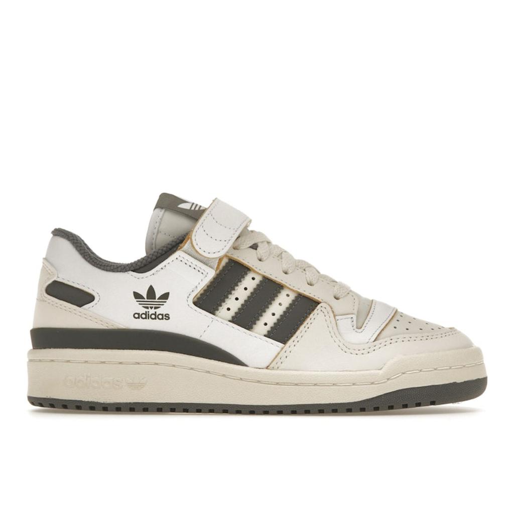 adidas Forum Low Off White Silver Pebble Women Sneakers Cream Cloud-White HQ4374