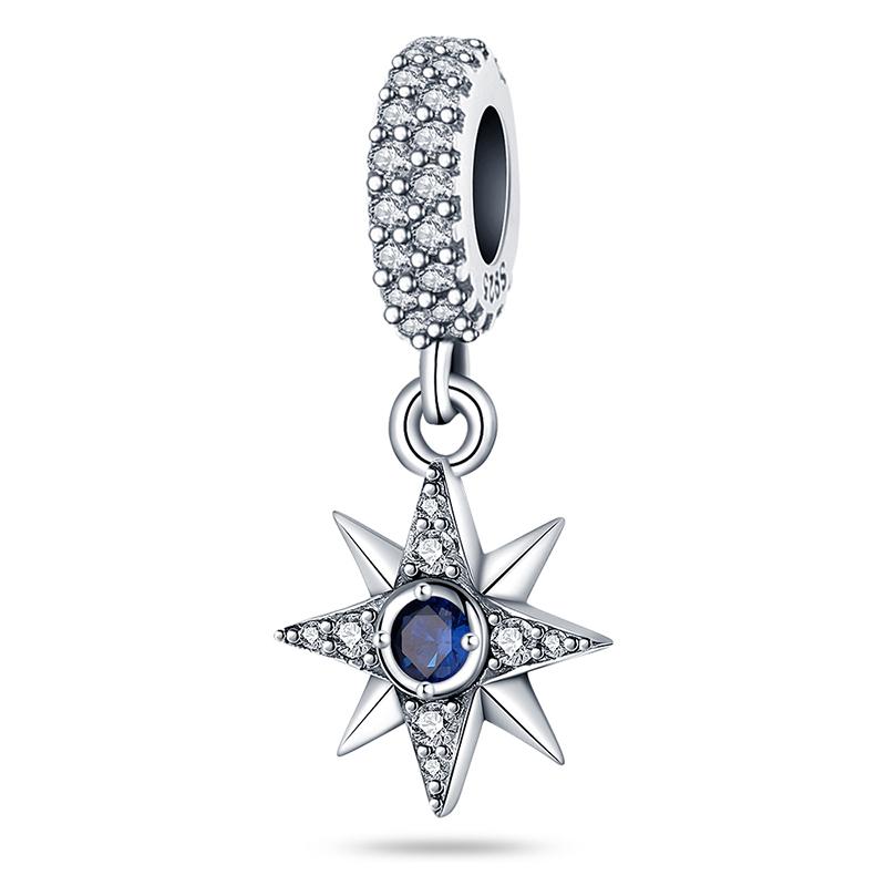 Real S925 Silver Color Classic Palm Devil's Eye Charms Beads For Women Male Fit  S925 Original Bracelets Fine DIY Jewelry