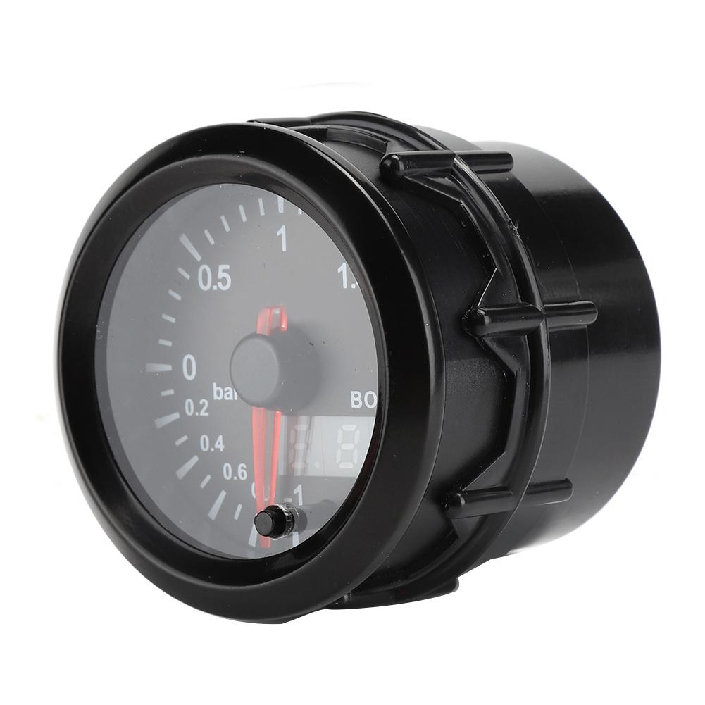 

2-дюймовый автомобильный турбо-манометр 2 бар 12 В, цветной дисплей, универсальные модифицированные детали