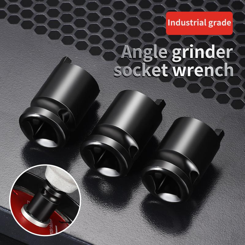 Angle grinder socket wrench thickened key grinder accessory disassembly wrench adjustable cutter universal wrench