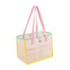 Handbag Clothes Storage Bag Fresh Color Hanging Shower Organizer Simple Mesh Toiletry Bag  Wash Bag