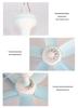 Compact Silent Ceiling Fan for Dorms and Bedrooms
