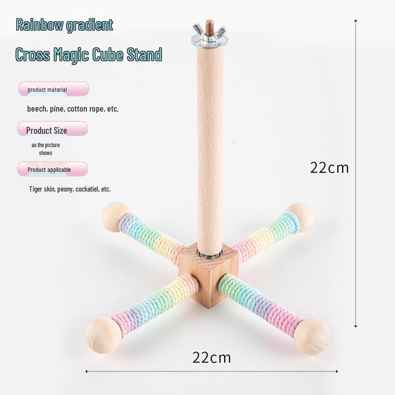 

Іграшка для папуг Обертова вітряк-підставка для хвилястих папужок та нерозлучників