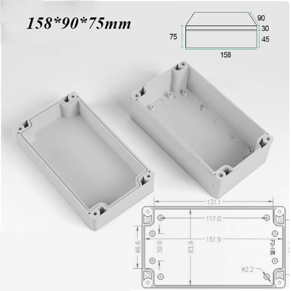 Plastic Enclosure Box Waterproof Electrical Project Box Electronic Project Instrument Case