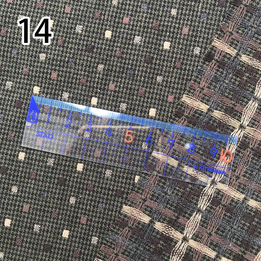 50*70cm Japanese Yarn Dyed Cotton Fabric for DIY Doll Basic Patchwork Purse Sewing Quilting Craft Yarn-dyed Cloth