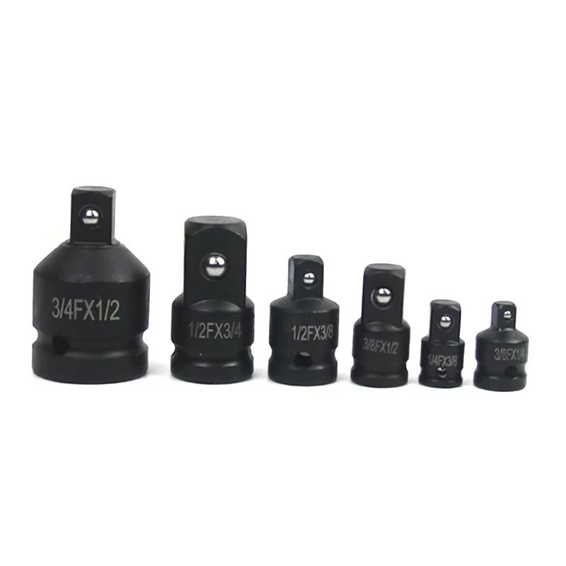 6Pcs/Set Socket Sleeve Convertor Adaptor Reducer 1/2 to 3/8 3/8 to 1/4 3/4 to 1/2 Ratchet Wrench Drive Car Bicycle Repair Tools