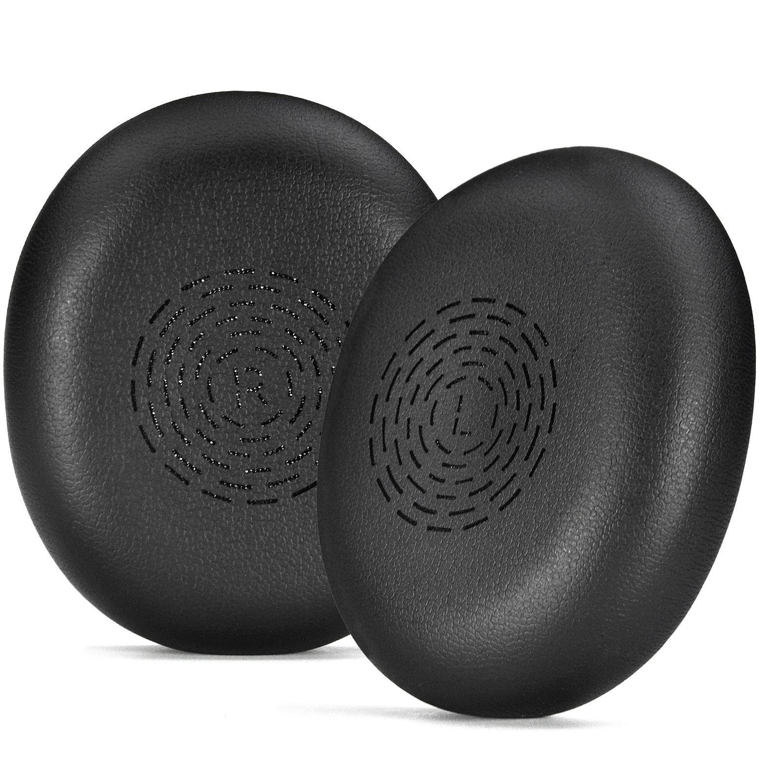 2024 Newest Jabra Evolve 2/65 UC MS Flex Earpad Leather Replacement Ear Cushion Cover Headphone Accessories чёрный