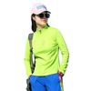 Outdoor stand-up collar quick-drying clothes women's long-sleeved T-shirt light and breathable quick-drying clothes sports hiking elastic summer