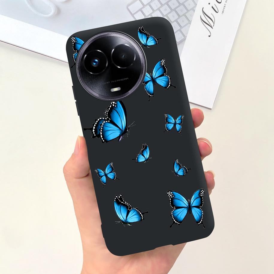 Shockproof Case For Realme 11 5G / Realme 11X Phone Cover Fashion Girls Soft Silicone Funda For Realme11 11 X 2023 RMX3785 Coque
