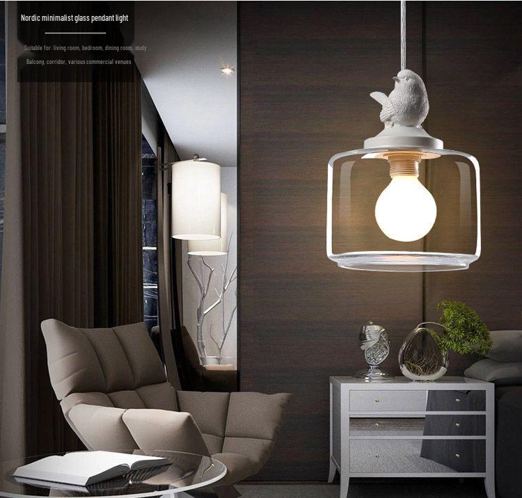 Nordic Minimalist Designer Bird Light for Restaurant & Bar 