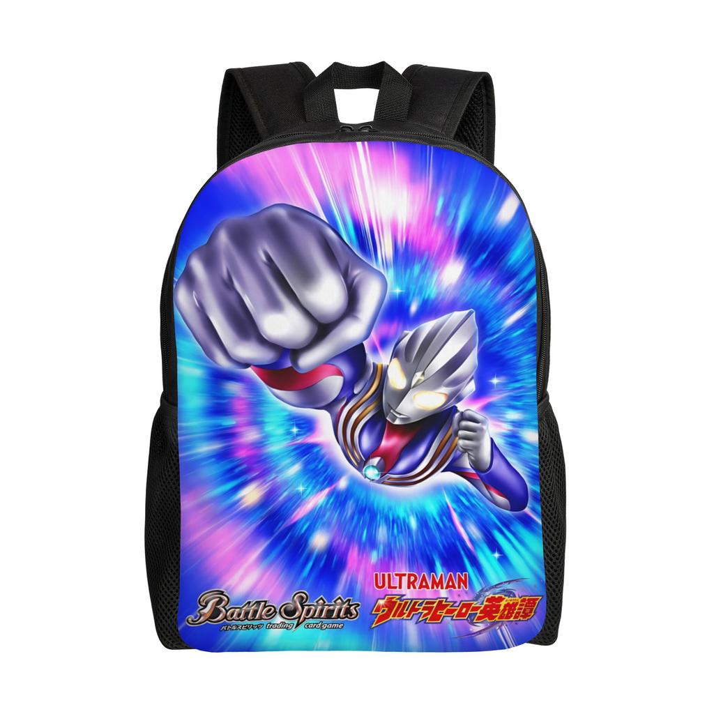 Ultraman Bag Backpack  Mochila Cool Camping Sturdy Shoulder Rucksack
