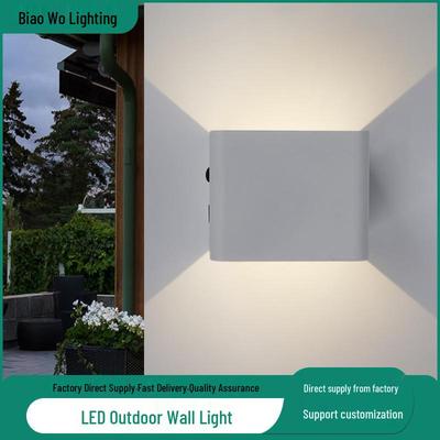 Modern Minimalist Outdoor LED Wall Light - Waterproof for Hotel, Aisle, Staircase, Corridor, Living Room, Bedside, Bedroom