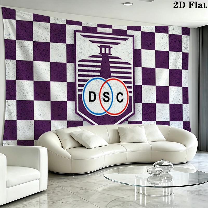 Defensor Sporting Wall Tapestry Aesthetic Wall Hanging Printed Fabric Blanket Decorative Tapestries for Bedroom Living Room Home Decor