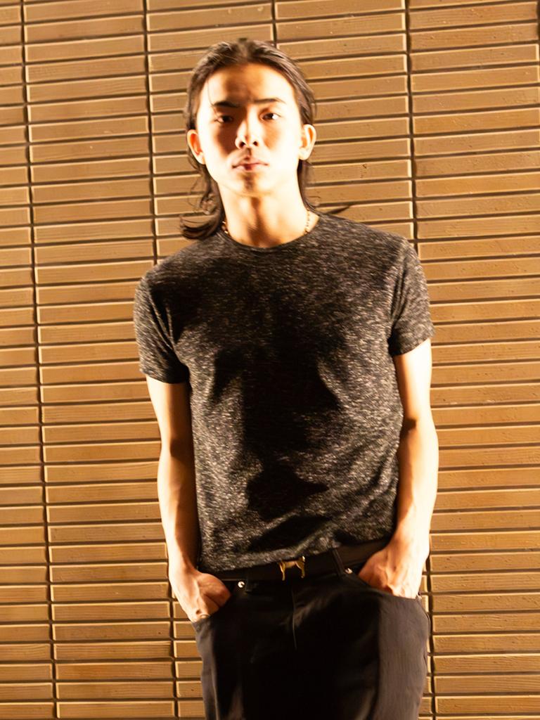 GOZER Slim Knit-Jersey T_Black