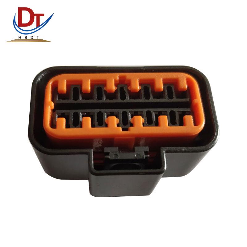 Automotive Wiring Harness Connector Housing Plug 12P PP0448204 Plastic Shell