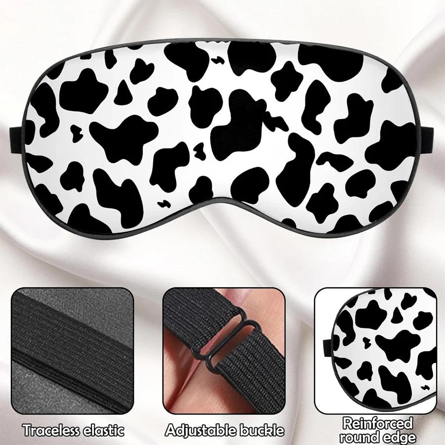 Light Blocking, Non Pressure on Eyes, Breathable, Relieving Eye Fatigue, Sleep Mask, Eye Protection Leopard Print Eye Mask Dot
