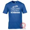 Ich brauche keine Therapie, ich muss nur in die Berge T-Shirt Lustiges Wander-T-Shirt
