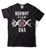 Norway T-shirt Heritage Culture Tee Shirt Norwegian T-shirt Norway Country Shirt