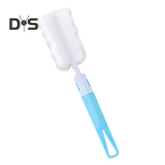 5 Τεμάχια Βούρτσα Μπουκαλιού Σφουγγάρι Καθαριστής Κυπέλλων Αποσπώμενη Μακριά Λαβή Φορητή Βούρτσα Καθαρισμού για Κύπελλα Ποτήρια Μπουκάλια Νερού