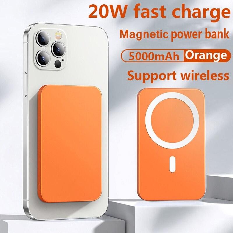 Batterie externe sans fil magnétique Verbatim Charge'n'Go avec support - 10000mAh (Noir) à prix bas