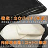 VASTLAND Heat Resistant Gloves, Long Type, For Bonfires, Leather Gloves, Camping, Outdoor Gloves, Double Structured Fabric