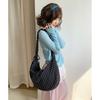 Spring New Polka Dot Crossbody Bag for Women Korean Style Casual Shoulder Handbag