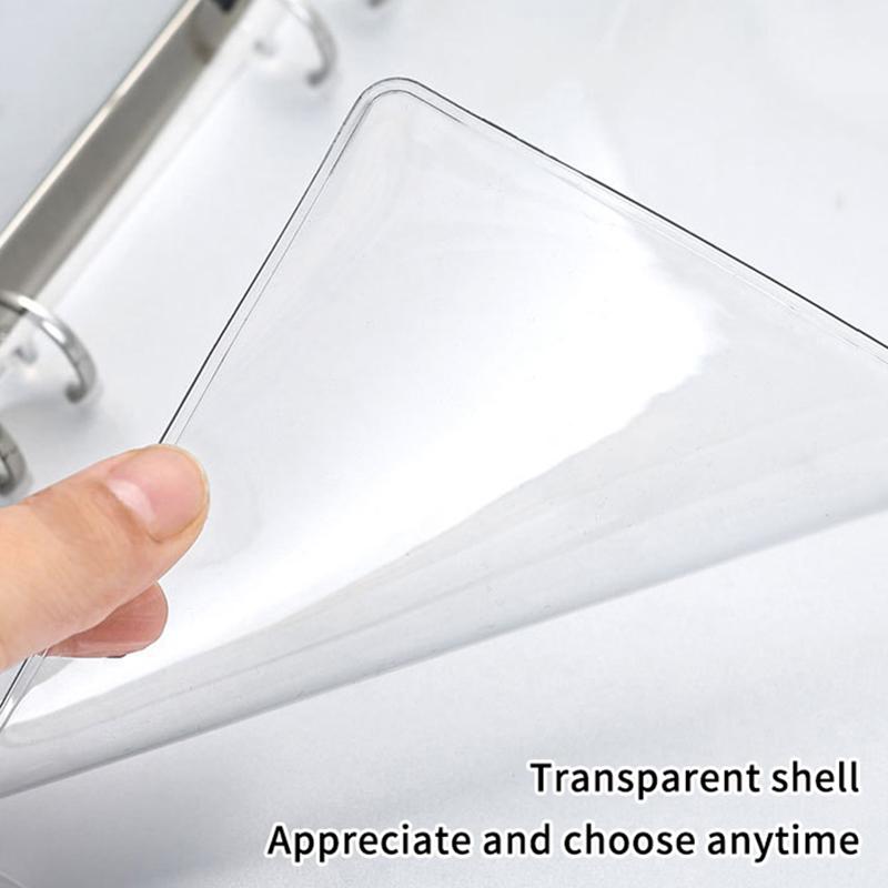 Nail Art Piece Storage Book Large Capacity Exhibition Photo Album Card Clip Display Board Diy Simple Album Storage Book