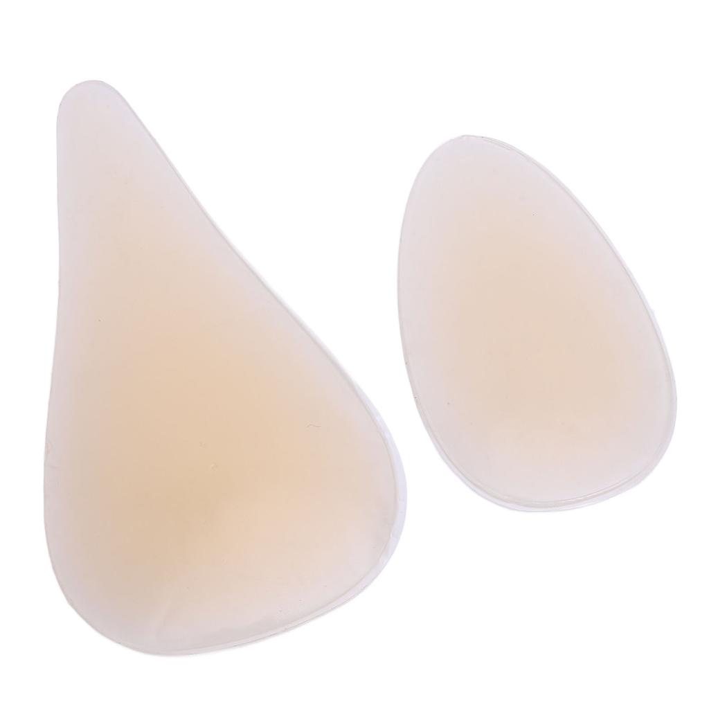 2pcs Silicone Swimming Underwear Concealer Self Adhesive Insert Concealer for Swimsuit Bikini