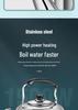 Large Capacity Stainless Steel Electric Kettle - Hot Water Boiler & Teapot for Household Use