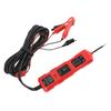 Car Circuit Tester DC 6 to 36V Multifunctional High Sensitivity with 2 Clips Power Circuit Probe Tester for Vehicles Red