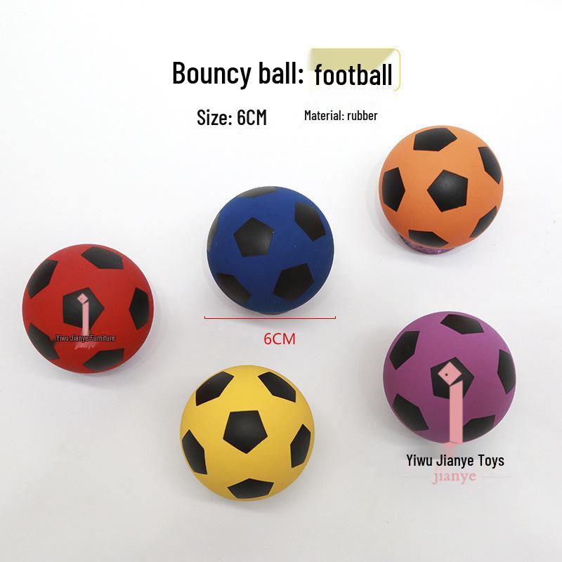 6cm Mini Rubber Basketball - High Elasticity Children's Toy Ball, Hollow Inflatable, Trendy Design