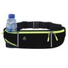 Unisex Sport-Hüfttasche: Großräumige, wasserdichte, elastische Fitness-Tasche mit Flaschenhalter