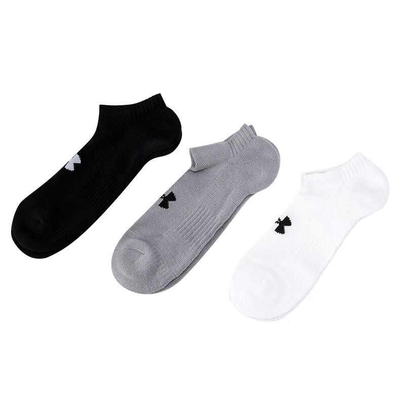 Under Armour Unisex Performance Ankle Socks 3-Pack L