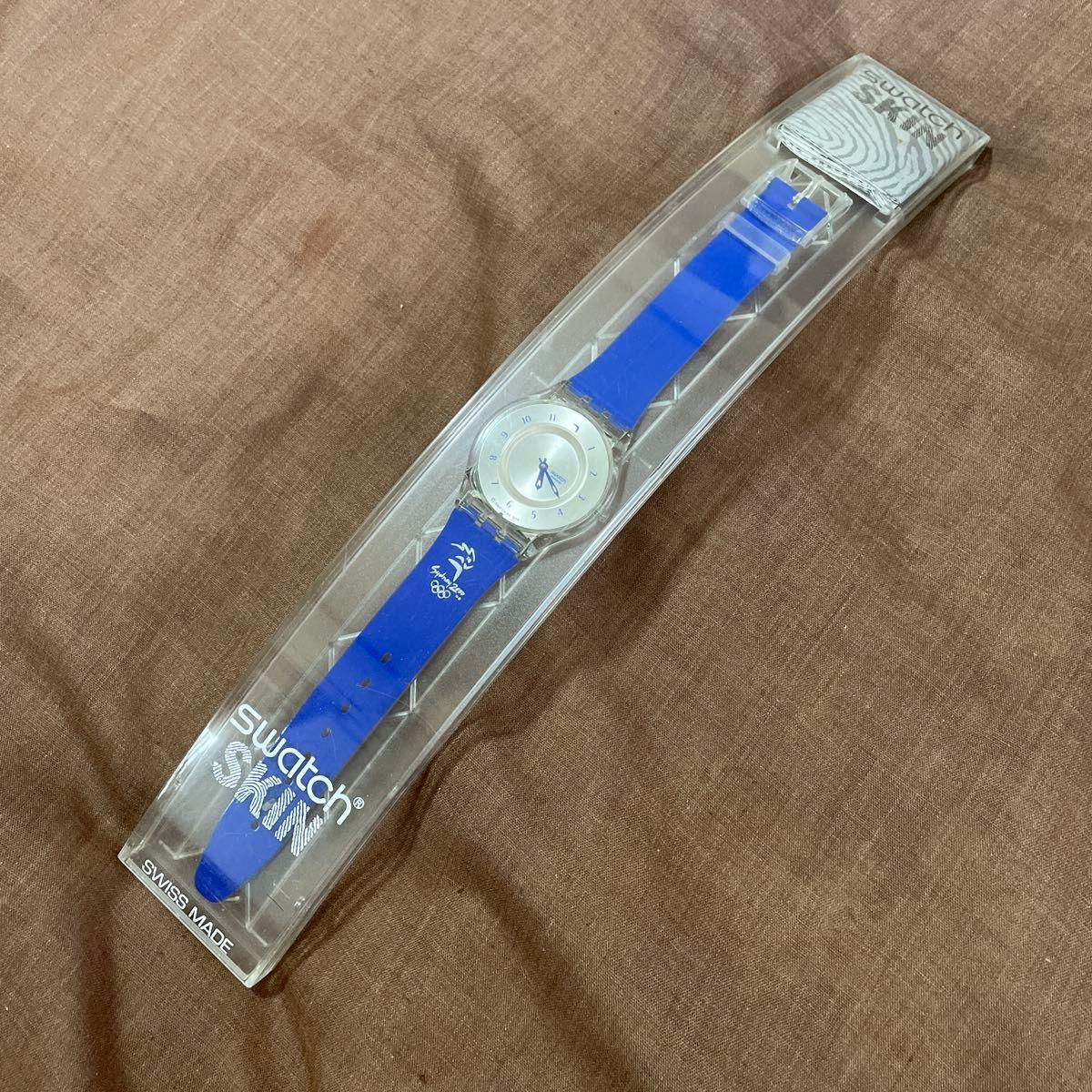 Used Swatch SKIN Sydney Olympics 2000 Model Blue