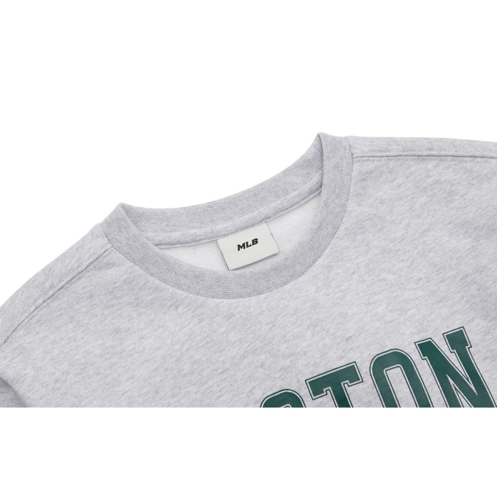 New MLB Sweatshirt Boston Red Sox FW24 Light Gray Kids' 7AMTV0144-43MGL