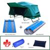 Double Layer Stormproof Outdoor Tent for Two - Rainproof, Thickened, Off-Ground, Perfect for Camping, Cold Weather, and Fishing