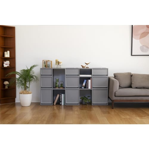 Tenma Fits Case FC40, a fully assembled storage case for use in the kitchen or laundry room. Its 40cm depth makes it perfect for space-saving storage.